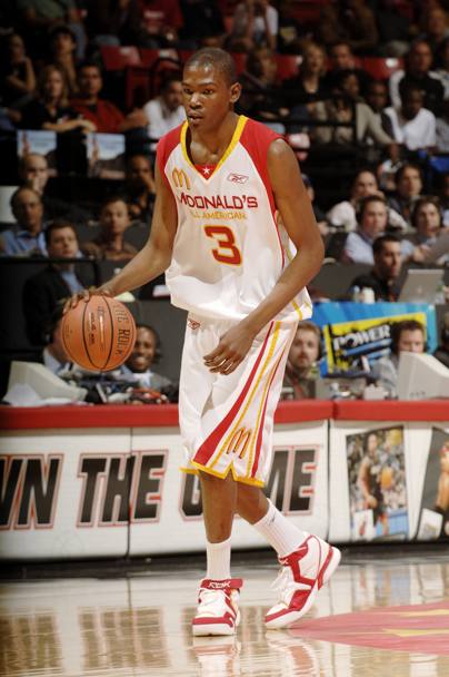 Durante il McDonald&#39;s All American High School Basketball 2006 di San Diego